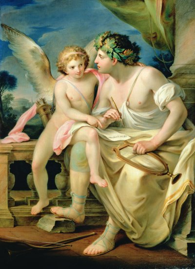 Ispirazione del poeta, 1785 da Marco Rossi
